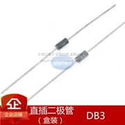 Diode kích hoạt hai chiều DB3 MIC cắm trực tiếp chính hãng DO-35 màu đen