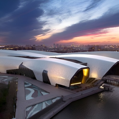 天津泰达航母主题公园+国家海洋博物馆2-8人纯玩一日游