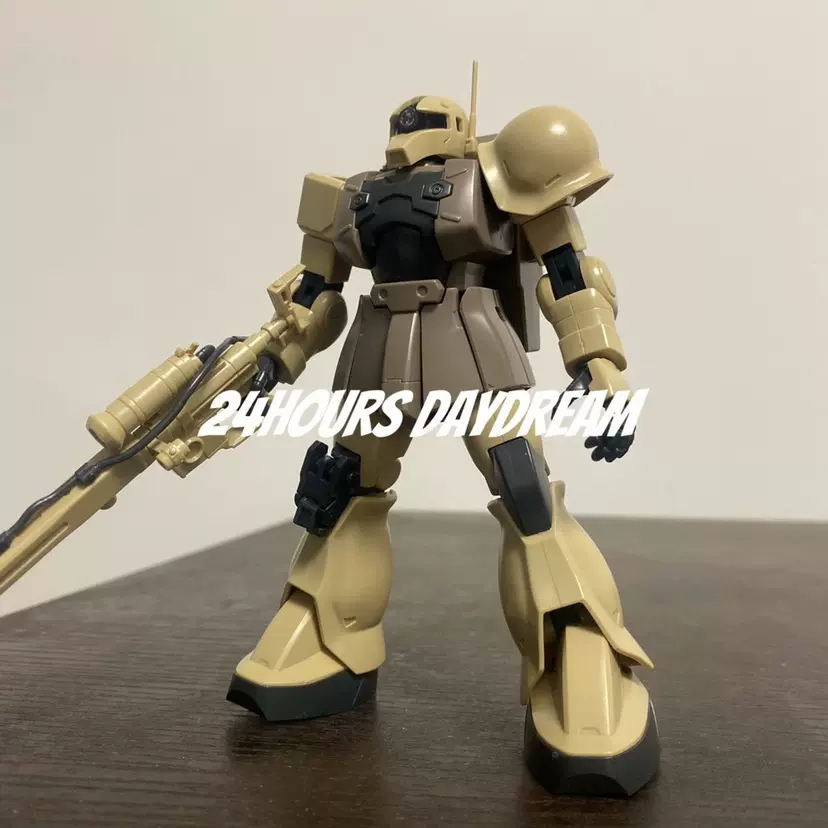 [TAMURA专用]文玩堂：文玩配饰组合出手 已拼装万代HG 狙击扎古zaku 扎古1 狙击型高达拼装模型素组