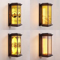 Solar Outdoor Wall Lights, Ambient Light Pillars on Both Sides of the Villa Gate, Connected to the Power Supply, Courtyard Outdoor Waterproof Exterior Wall Lights