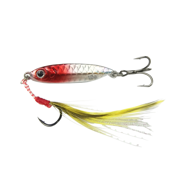 Blue blade knife luya bait falls off the iron plate and throws far into freshwater fishing fish with tiles and fishing for the sequin of mandarin fish bait metal sequins vib fake fish bait
