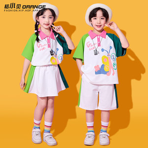 
Children's cheerleading costumes, kindergarten boys and girls chorus autumn primary school sports meeting costumes
