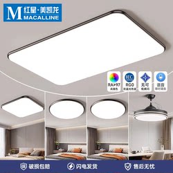 Bizzotto Modern Minimalist Ultra-Thin Living Room Lamp Full Spectrum Eye Protection Lamp Hall Lamp Whole House Lighting Package Combination
