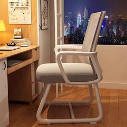 Qi Yu Computer Chair Office Chair with Backrest, Comfortable for Long Sitting, Suitable for Dormitory, College Students, Study, Home Use, Comfortable Desk Chair