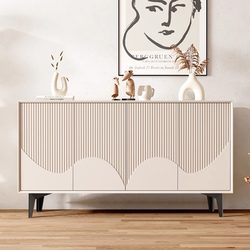 Luxury Shoe Cabinet for Home Entrance, Cream Style, New 2024 Hot Model, Light Luxury Slate Entrance Door, Large Capacity Storage