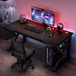 Yiqimei Computer Desk Desktop Gaming Table Home Desk and Chair Set Simple Modern Easy Bedroom Office Desk