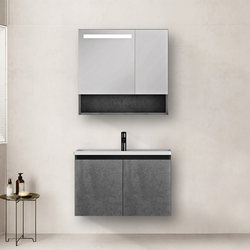 Jomoo Bathroom Cabinet Storage Mirror Cabinet Ceramic Integrated Basin Combination Set Toilet A2265 | Kunming Red Star