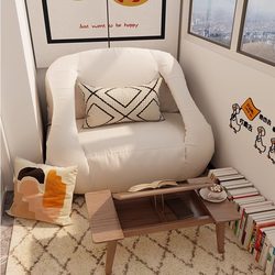 Wanyu Designer Sofa Lazy Sofa Single Sofa Chair Small Apartment Living Room Leisure Chair Bedroom Small Sofa