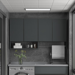 Totgg Space Aluminum Wall Cabinet Modern Minimalist Wall Cabinet Storage Rack Storage Cabinet Hanging Cabinet Balcony Kitchen Wall Cabinet