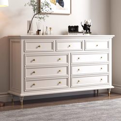 Fuqiaojiang Solid Wood Nine-Drawer Cabinet, Bedside Five-Seven Drawer Cabinet, Bedroom Storage Cabinet, Living Room Storage Cabinet, Chest of Drawers