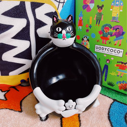 Uodycoco Little Fortune Storage Tray Fun Jewelry Tray Creative Gift Key Storage Box Personalized Decorative Ornament