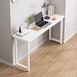 Simple Modern Office Desk, Long Table, Study Table, Student Writing Desk, Computer Desktop Table, Home Gaming Table