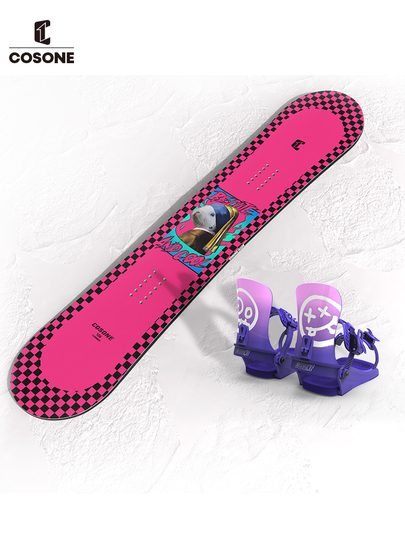 スノーボード cocone Cosone Vancouver Snowboard Set - All-Round Veneer Board for Adults