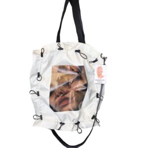 
Without Me/remake1of1 homemade ruffled lace drawstring design large capacity single shoulder crossbody bag