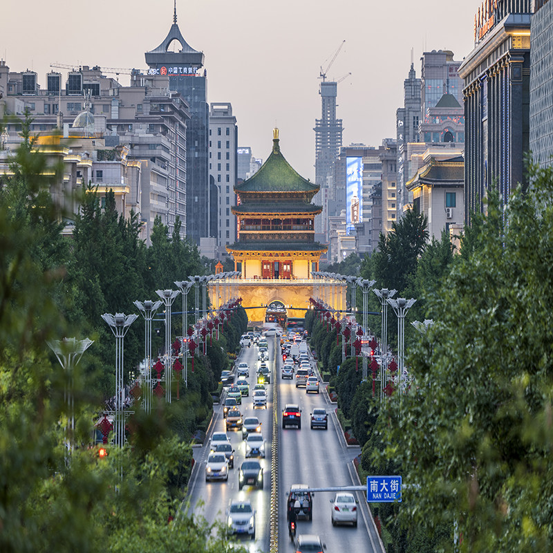 【西安全景游】西安旅游5天4晚跟团游延安壶口华山兵马俑五日游