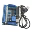 Máy khắc MACH3 màu xanh CNC 5 trục điều khiển động cơ bước bảng điều khiển bảng giao diện với bộ ghép quang cách ly