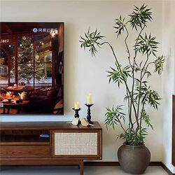 Top Ten Benefits of Artificial Green Plants: High-End Light Luxury Fake Trees with a Vintage Style and a Sense of Sophistication for Decorating Living Room Sofa Corners