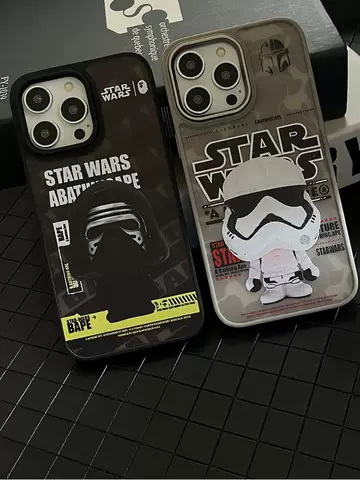 Star Wars Bape New Phone Cases Covers Trendy Fashionable iPhone 15, iPhone 14, iPhone 13, iPhone 12,