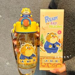 Zootopia Children's Spray Water Cup, Student Sports Summer Double Drinking Cup, High-Capacity Water Bottle with Good Looks for Girls