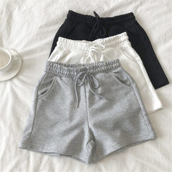 Clearance Bargain~ Women's Casual Sports Shorts High Waist Slimming Elastic Waist Loose Versatile Three-Quarter Hot Pants