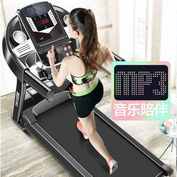 Treadmill for Home Use, Small, Foldable, Silent, Multifunctional, Indoor Mini Electric Walking Machine, Fitness and Weight Loss Device
