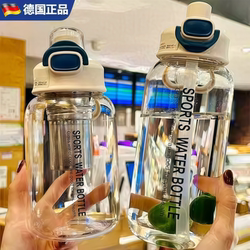 German Berlin High Borosilicate Glass Cup, Large Capacity, High Temperature Resistant, Anti-Fall, Summer Water Cup, Tea Water Separation Tea Cup