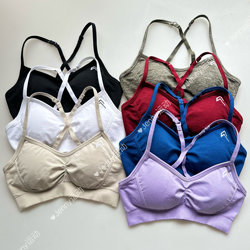 Oner Active Sports Bra for Women, High-Intensity Shockproof Running Fitness Yoga Bra with Cross-Back Design