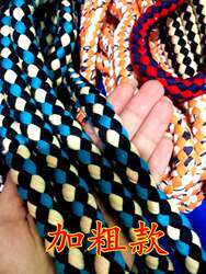 8m Colorful Cloth Elastic Rope Binding Belt Bicycle Motorcycle Trailer Electric Single Hook Cloth Rope Cloth Belt Binding