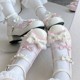 Nanny Party original authentic lolita low heel flat bottom round toe cute sweet girly lolita lo shoes