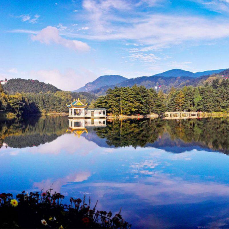 纯玩--江西旅游婺源篁岭三清山庐山含鄱口南昌滕王阁4天3晚跟团游