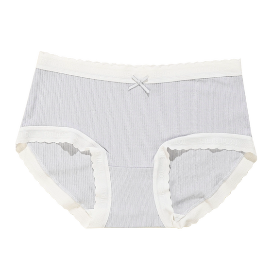 
Peach Blossom Season Pure Cotton Bottom Comfort Underwear Collection Women's Antibacterial Japanese Little Cute Mid-waisted Boxer Shorts Head