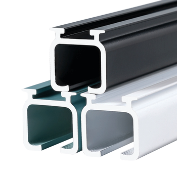 Extra thick aluminum alloy curtain track slide rail