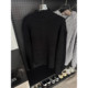 ooohmygo American retro letter embroidery half turtleneck sweater for men and women in autumn and winter loose lazy sweater jacket
