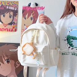 Small Backpack for Female Students, Versatile and Stylish, Korean Style Lightweight Mini Backpack, Mommy Bag