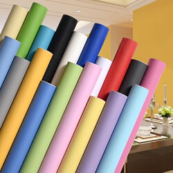 Wallpaper Self-Adhesive Waterproof and Moisture-Proof Dormitory Home Wall Stickers Bedroom Background Wall Stickers Renovation Wall Stickers Green