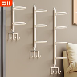 Basketball storage rack for home use without punching holes