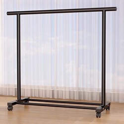 Floor-Standing Clothes Drying Rack for Home Use, Movable Clothes Rack for Balcony, Bedroom, Student Dormitory, Large Capacity, Space-Saving Coat Rack