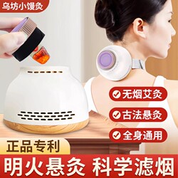 Wufang Moxibustion Canister Portable Moxibustion Device for Home Use, Multifunctional Smokeless Hanging Moxibustion Steaming Instrument, Universal for Whole Body, Official Product for Dispelling Cold