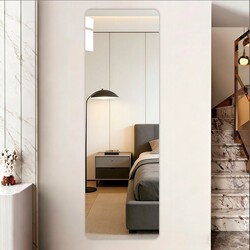 Acrylic Soft Mirror Wall-Mounted Self-Adhesive Full-Body Fitting Mirror High-Definition Sticker Home Mirror Surface Adhesive for Bedroom
