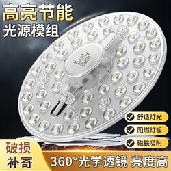 Led Ceiling Light Panel Replacement Light Board Retrofit Light Strip Chip Light Beads Energy-Saving Super Bright Round Light Source Module