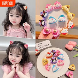 Cute Cartoon Cat Ear Hair Clips for Children during the New Year, Gentle on Hair, Suitable for Baby Hair, Princess Bangs Clips, Hair Accessories