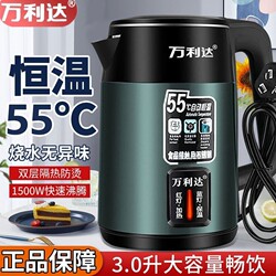 Wanlida Electric Kettle for Home Use, Integrated Insulation and Boiling, Automatic Power-Off, Constant Temperature, Large Capacity