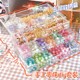 Beaded handmade diy material bag children's bracelet girl toy girl self-wearing beaded glass princess necklace jewelry