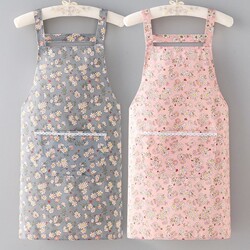 Apron for Women 2026 New Style Kitchen Apron for Home Cooking, Fashionable and Stylish, Wear-Resistant Workwear for Work, Catering-Specific