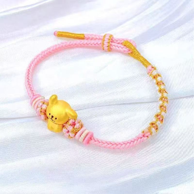 
Braided bracelets for men and women, transfer beads, zodiac sign, dog bracelets, gift for girlfriend’s birthday, backpack, line puppy bracelet