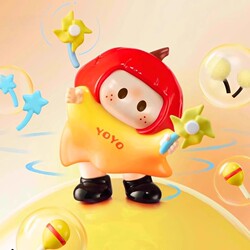 New Version of High-Quality Replica Yoyo Yoyo-Chan Cute Tilted-Head Series Trendy Toy Office Companion Figure Desktop Decoration Adorable