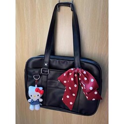 Parkdance Japanese-Style Jk Uniform Bag for Women 2024 New Large-Capacity Anime Handbag College Style Simple
