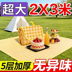 Outdoor Moisture-Proof Mat, Thickened Picnic Mat, Camping Outdoor Waterproof Lawn Tent, Portable Floor Mat, Outdoor Beach Canvas