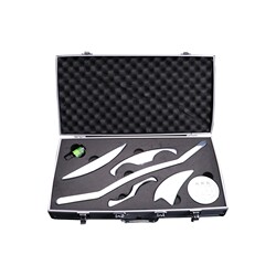 Fascia Knife Full Set Neck Membrane Knife Set American Massage 316 Stainless Steel Muscle Fascia Relaxation Knife Leg Shaping Gloves