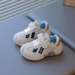 Men's and Women's Children's Sports Shoes, Spring and Autumn Models, Boys' Mesh Breathable Shoes, Lightweight Soft-Soled Casual Shoes, Girls' Running Shoes